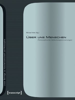 cover image of Über uns Menschen